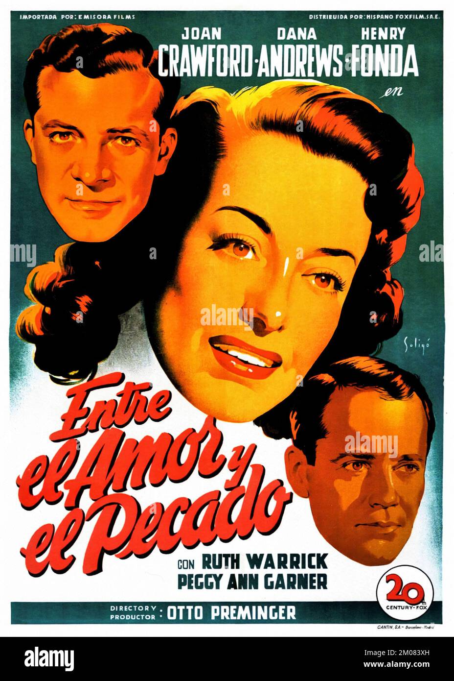 DAISY KENYON (1947), réalisé par OTTO PREMINGER. Crédit: 20th CENTURY FOX / Album Banque D'Images
