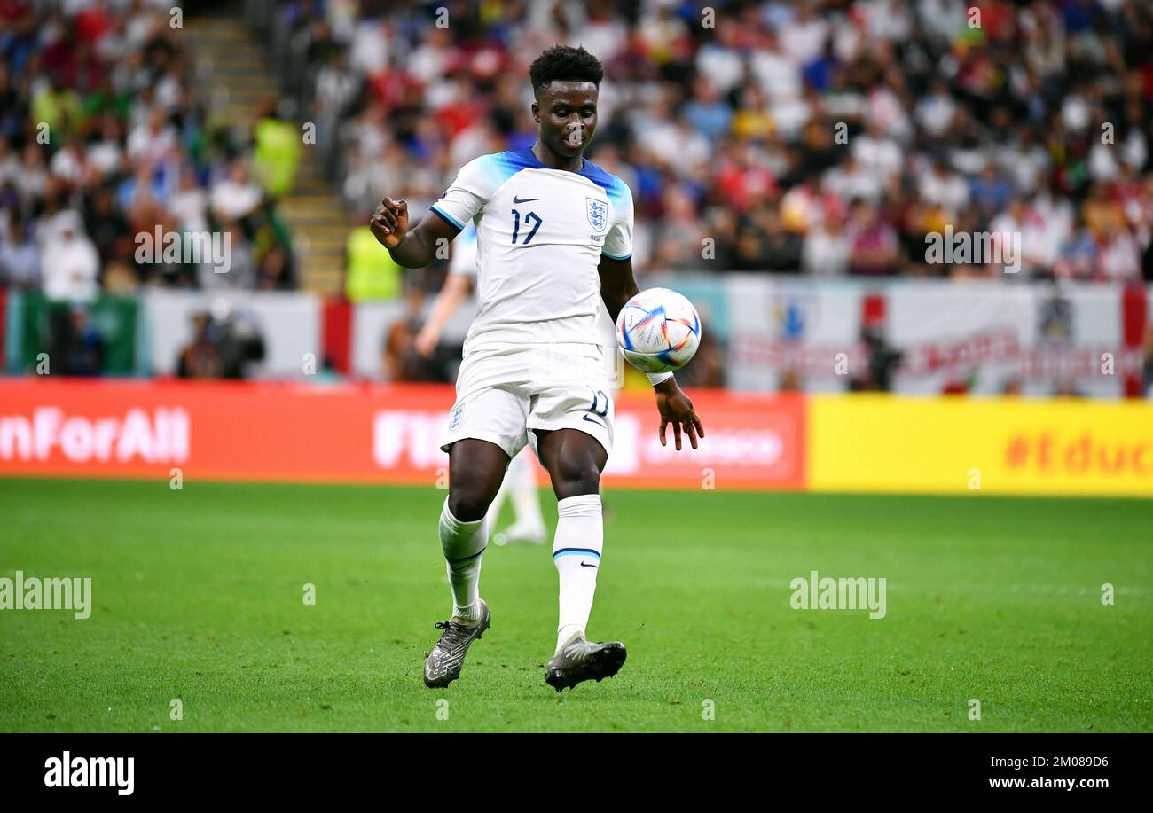 Coupe du monde de football 2022, Qatar, stade Al Bayt ; Angleterre contre Sénégal ; Banque D'Images