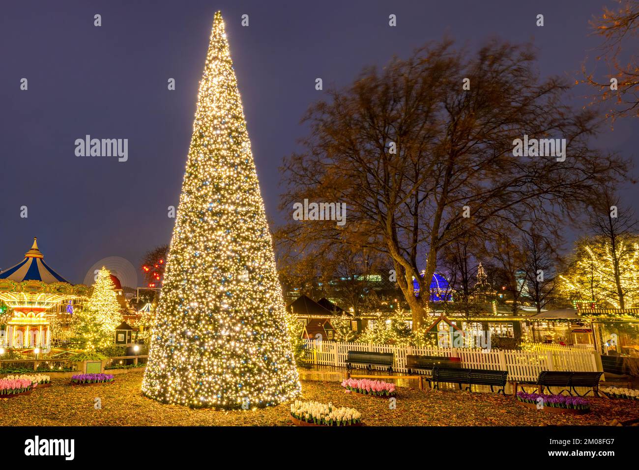 Copenhague, Danemark; 3 décembre 2022 - Un marché de Noël à Copenhague,  Danemark Photo Stock - Alamy