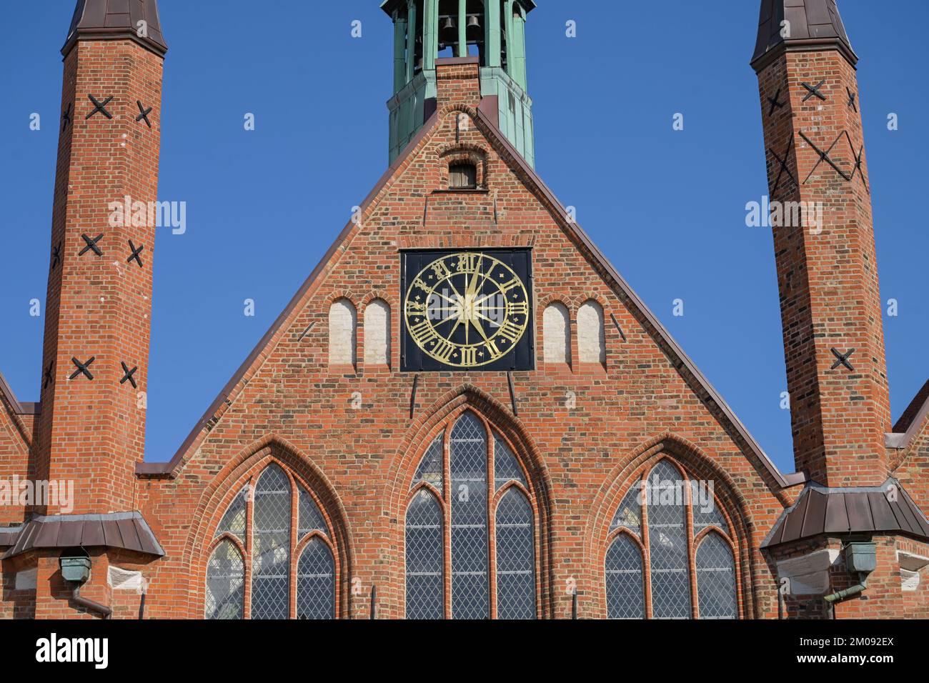 Hôpital Heiligen-Geist, Koberg, Lübeck, Schleswig-Holstein, Allemagne Banque D'Images