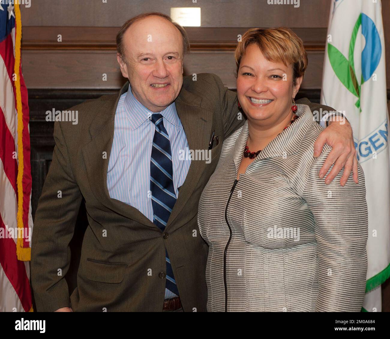 Bureau de l'administrateur - Bob Sussman et Lisa Jackson , Agence de protection de l'environnement Banque D'Images