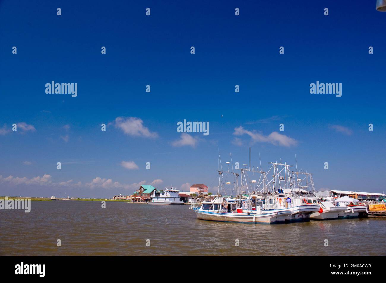 Bureau de l'Administrateur (Lisa P. Jackson) - Cocodrie, Louisiane et échantillonnage de l'eau (BP Oil Spill) - photo de l'USEPA par Eric Vance , Agence de protection de l'environnement Banque D'Images