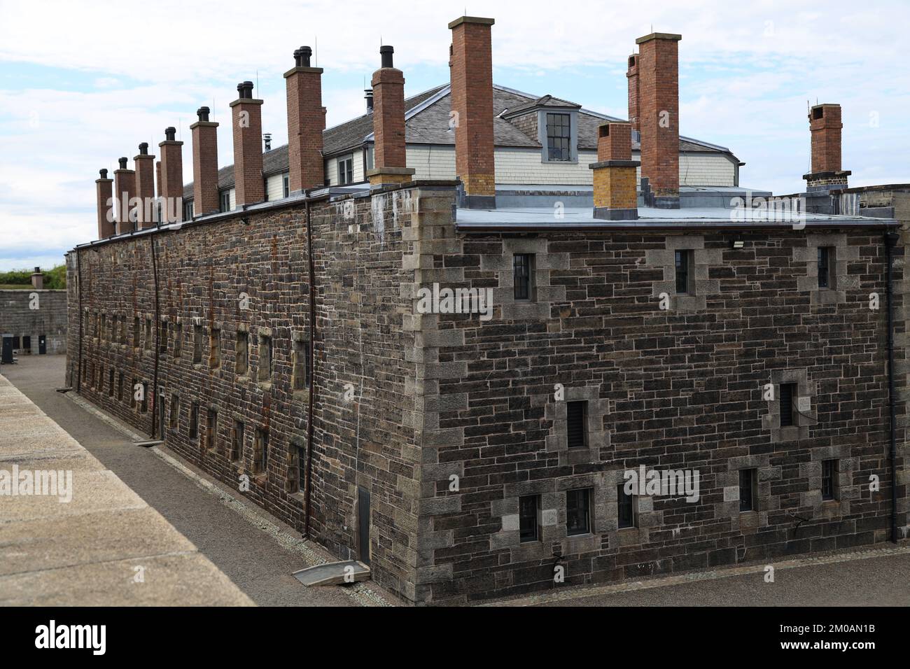 Casernes de la Citadelle de Halifax, Nouvelle-Écosse Banque D'Images
