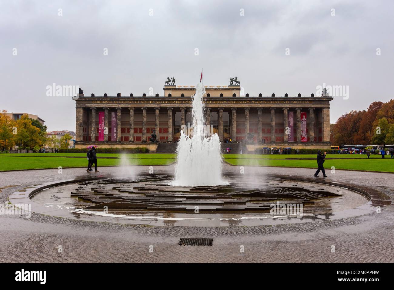 Altes Museum, Mitte, Berlin, Allemagne. Banque D'Images