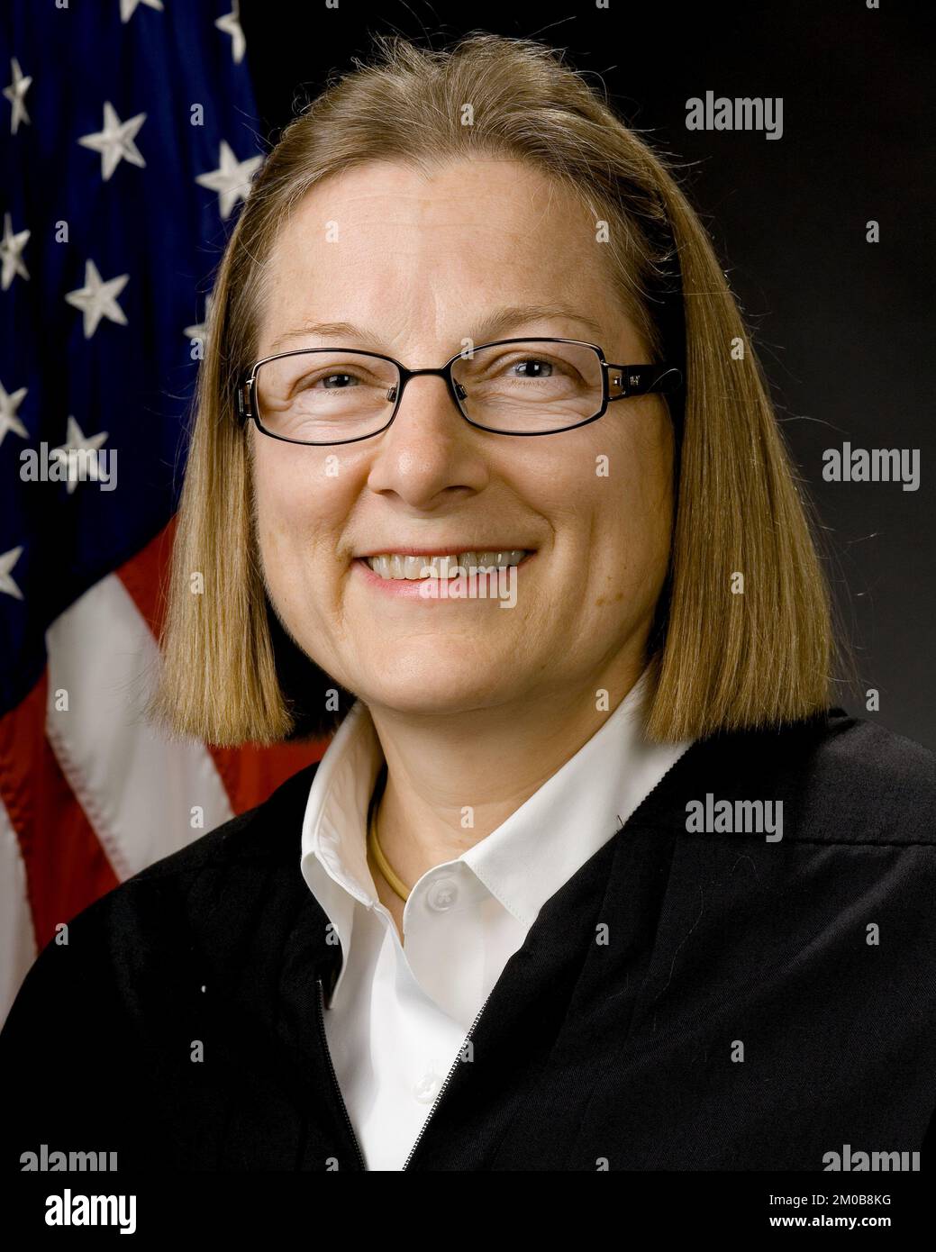 Bureau des juges en droit administratif, Commission d'appel de l'environnement - Portraits de la juge Barbara Gunning , Agence de protection de l'environnement Banque D'Images