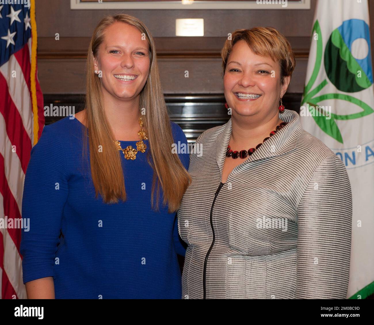 Bureau de l'Administrateur - elle Beard et Lisa Jackson , Agence de protection de l'environnement Banque D'Images