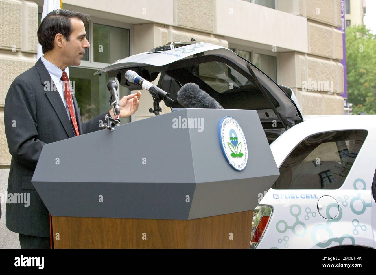 Bureau de l'Administrateur (Stephen L. Johnson) - Hydrogen car , Agence de protection de l'environnement Banque D'Images