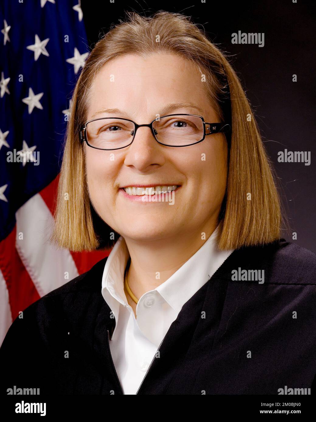 Bureau des juges en droit administratif, Commission d'appel de l'environnement - Portraits de la juge Barbara Gunning , Agence de protection de l'environnement Banque D'Images