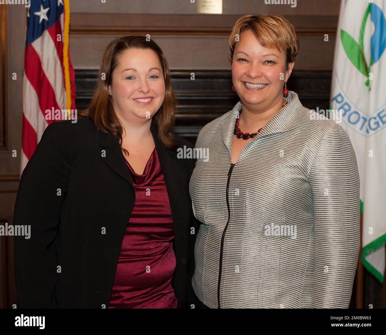 Bureau de l'administrateur - Ann Campbell et Lisa Jackson , Agence de protection de l'environnement Banque D'Images