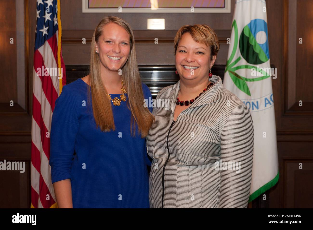 Bureau de l'Administrateur - elle Beard et Lisa Jackson , Agence de protection de l'environnement Banque D'Images