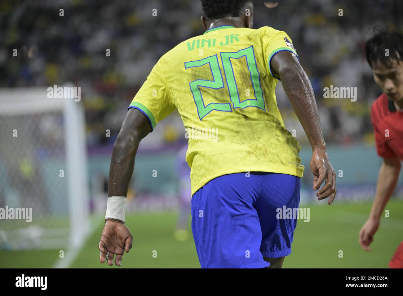 Brésil contre République de Corée, coupe du monde de la FIFA 2022, Round of 16, football, Stadium 974, Doha, Qatar - 05 décembre 2022 Banque D'Images