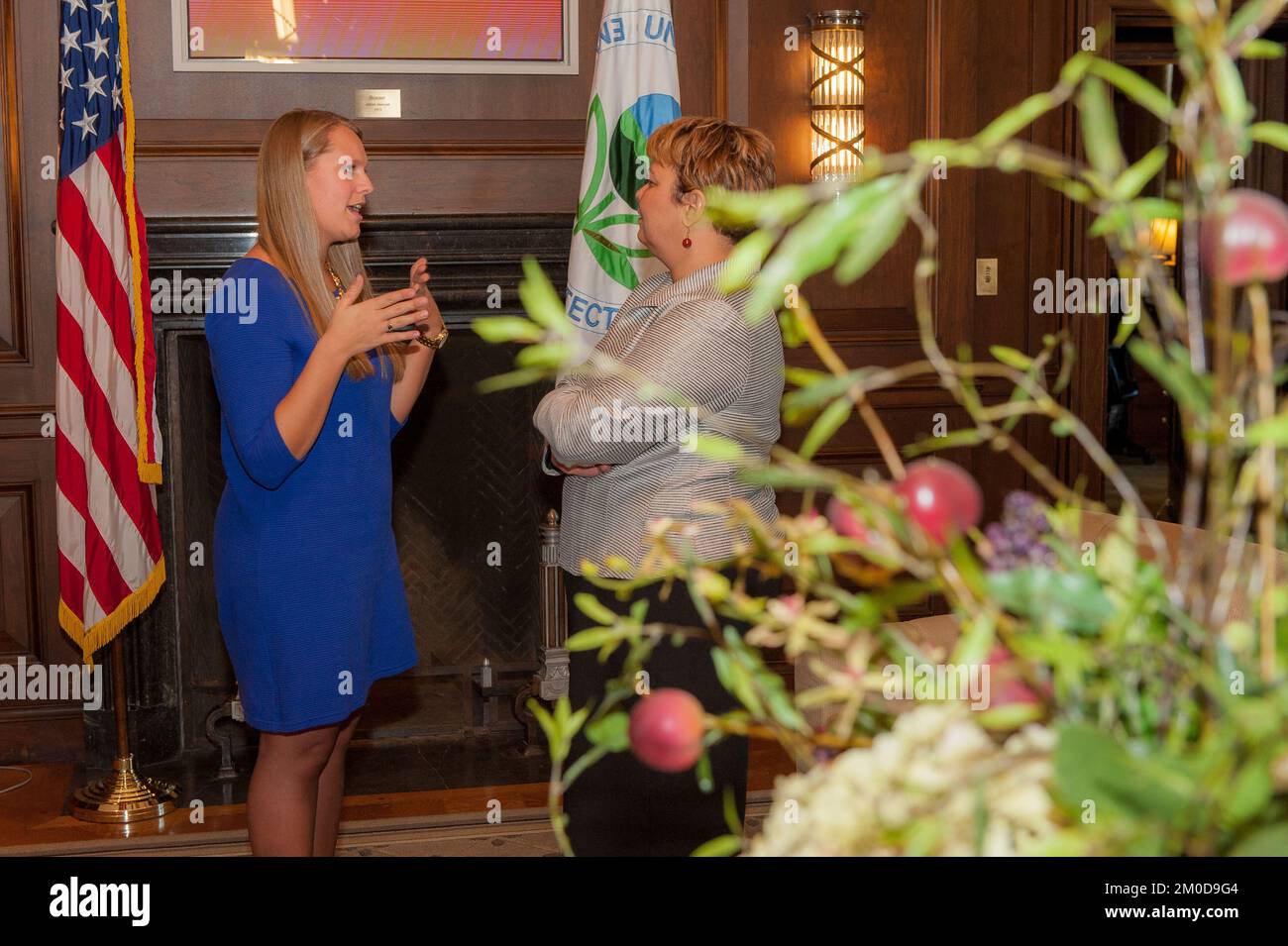 Bureau de l'Administrateur - elle Beard et Lisa Jackson , Agence de protection de l'environnement Banque D'Images