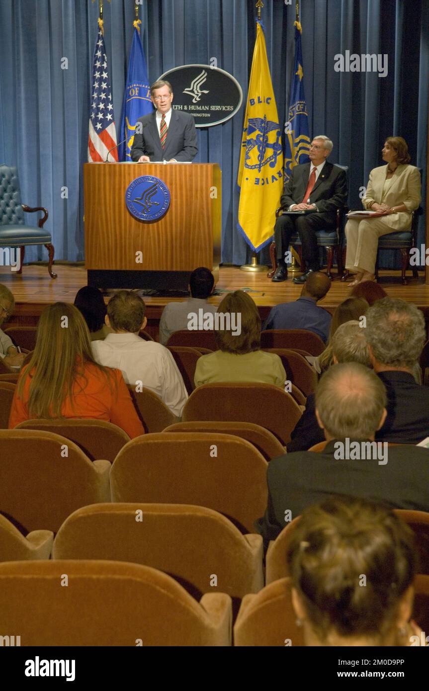 Bureau de l'administrateur (Stephen L. Johnson) - sécurité des importations, santé et services à la personne , Agence de protection de l'environnement Banque D'Images