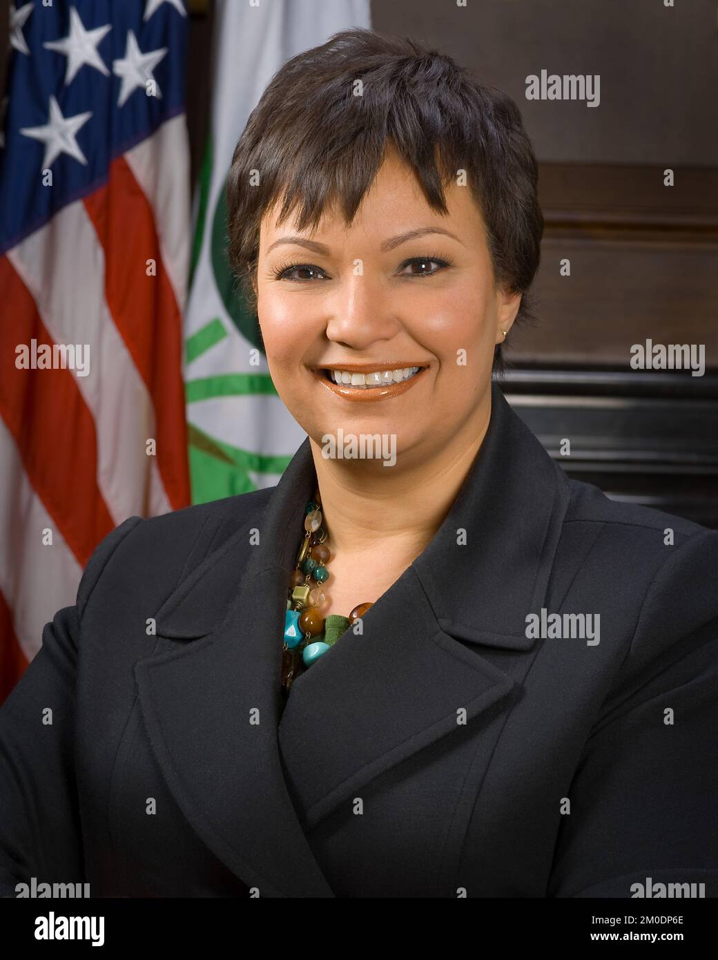 Bureau de l'administrateur (Lisa P. Jackson) - Lisa Jackson Portrait , Agence de protection de l'environnement Banque D'Images