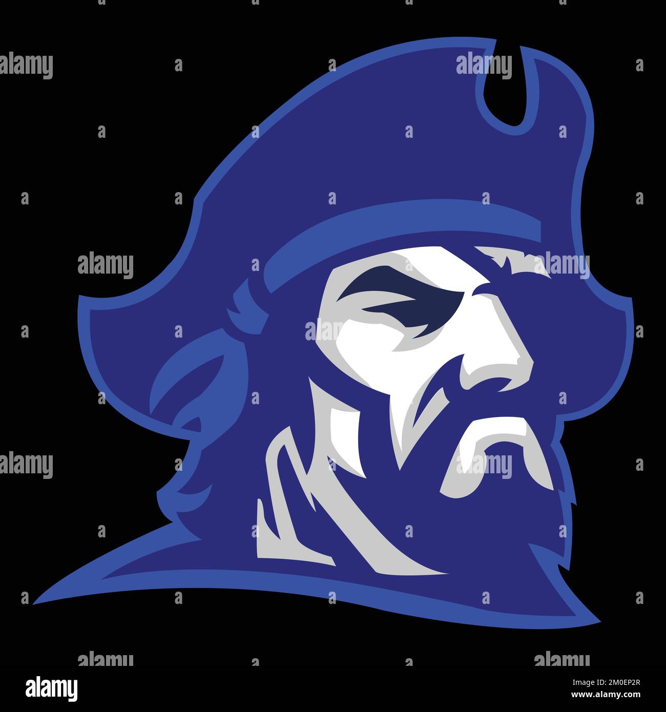 Pirates logo icône vintage style design modèle vecteur pour marque ou compagnie et autre.EPS 10 Illustration de Vecteur