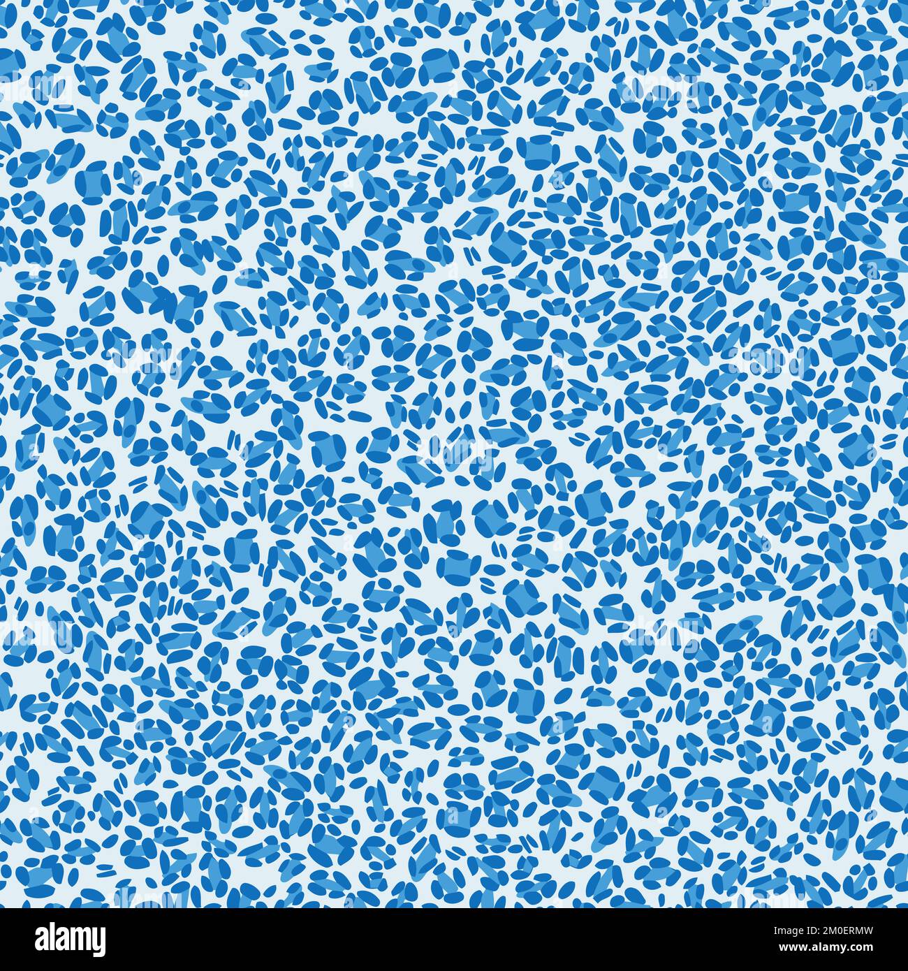 Motif de dessin vectoriel de peau à imprimé léopard bleu. Illustration de Vecteur