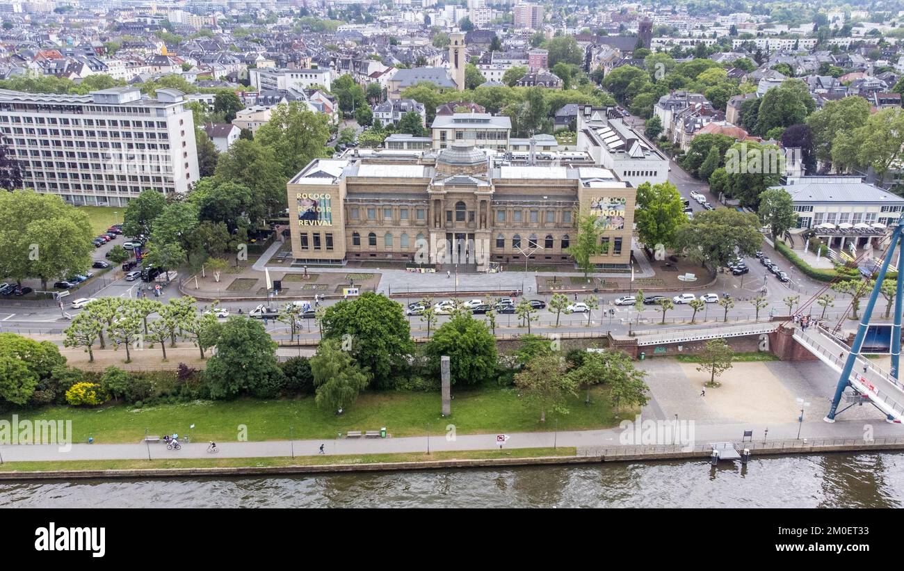 Städel Museum, Francfort, Allemagne Banque D'Images