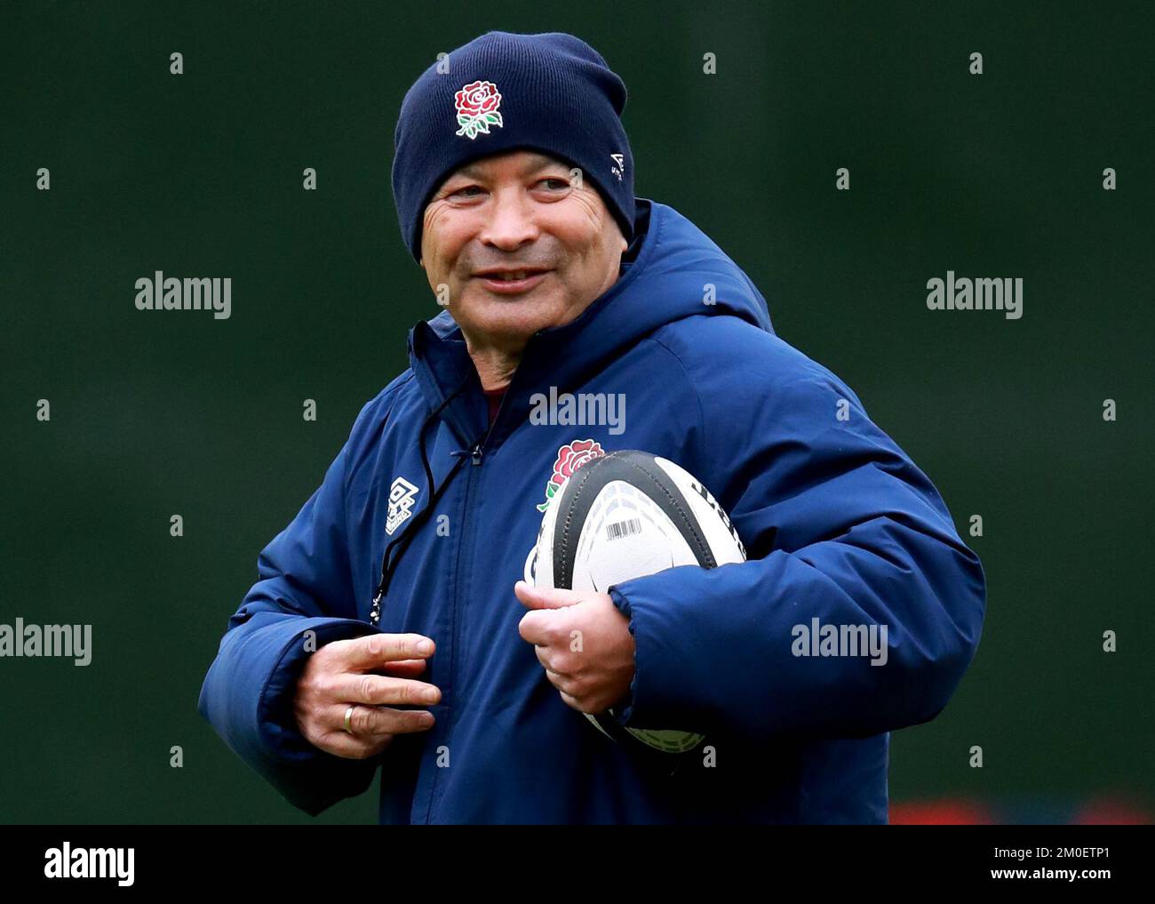 Photo du dossier datée du 16-10-2020 de l'entraîneur-chef d'Angleterre Eddie Jones. Eddie Jones semble sur le point de découvrir dans les 48 prochaines heures s'il continuera à être entraîneur-chef de l'Angleterre, parmi les rapports qu'il sera mis à la porte après avoir présidé la pire année de l'équipe nationale depuis 2008. Date de publication : mardi 6 décembre 2022. Banque D'Images