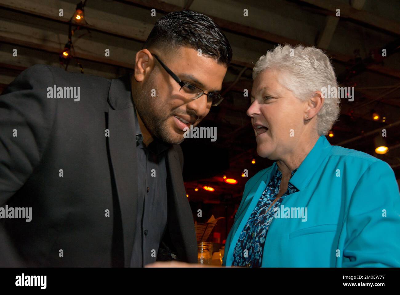 Bureau de l'Administrateur - Green Latinos , Agence de protection de l'environnement Banque D'Images