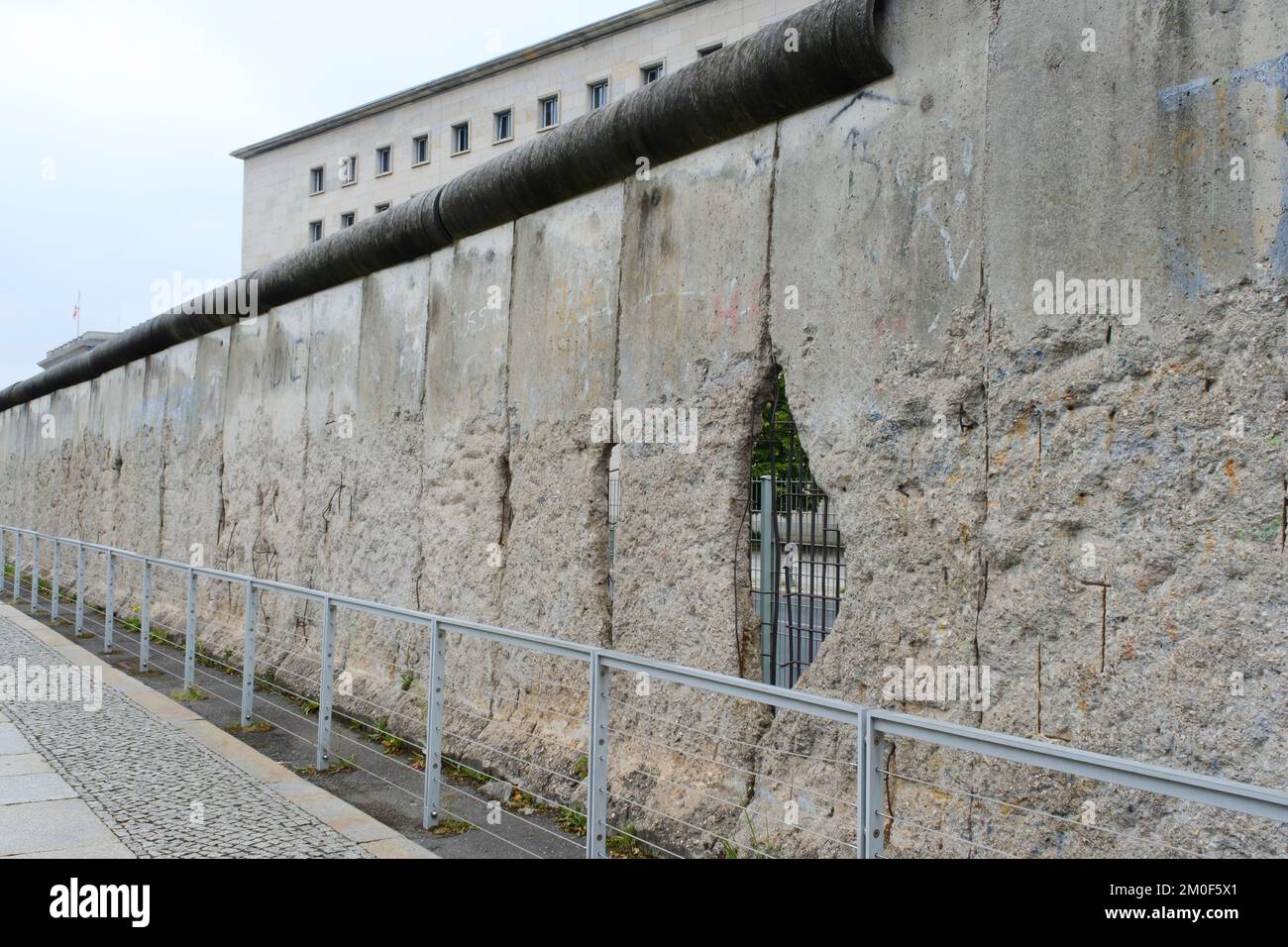 Vestiges du mur de Berlin, Berlin, Allemagne, Europe Banque D'Images