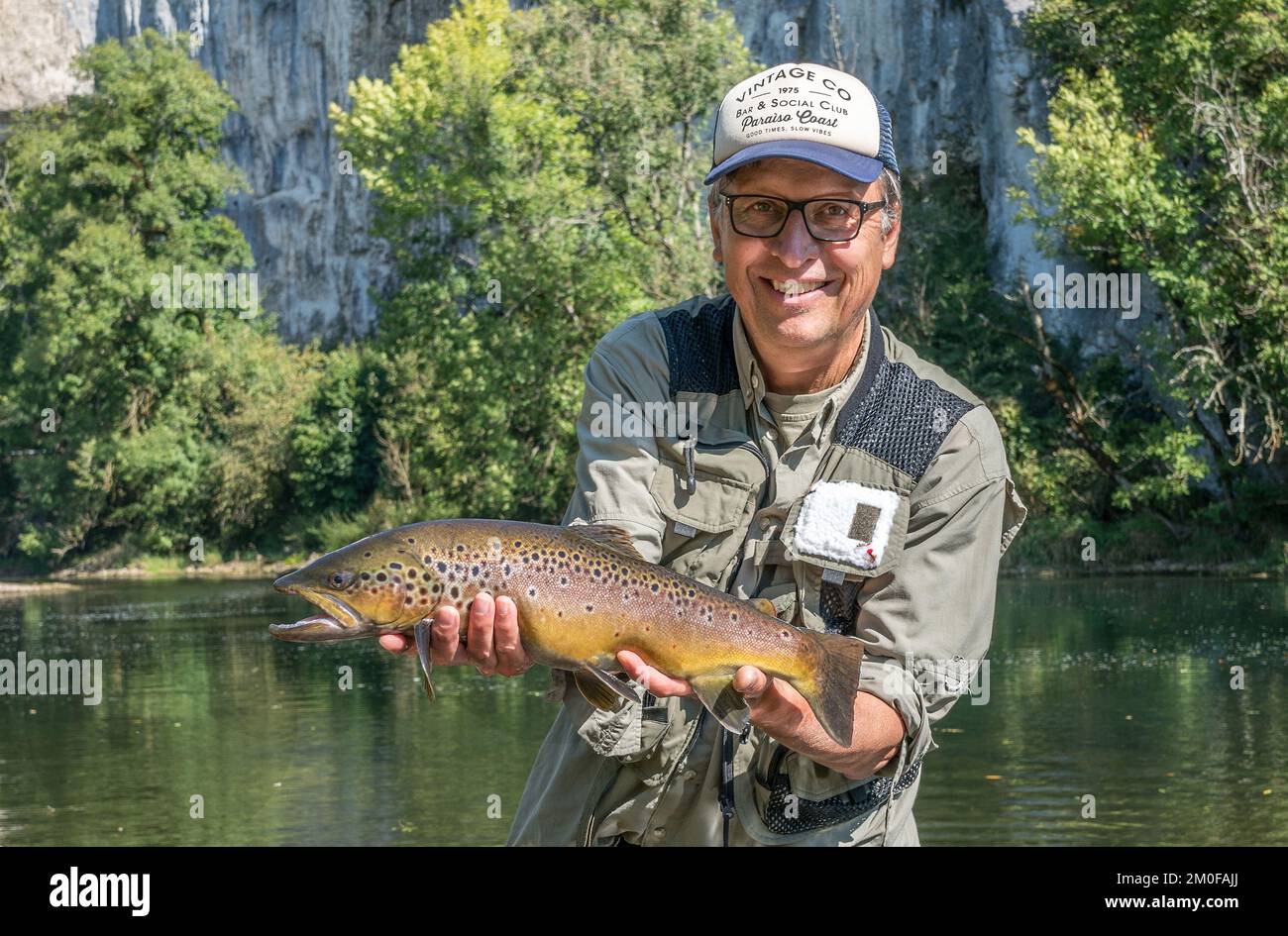 Truite brune, truite de rivière, omble de fontaine (Salmo trutta