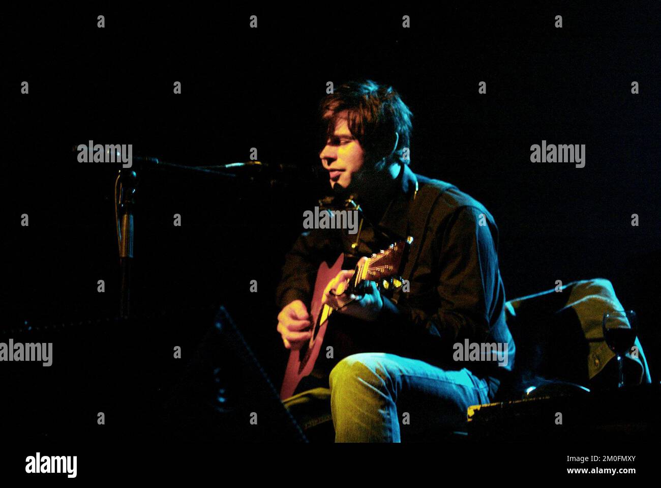 Magasin Vega', Copenhague : Ryan Adams en consert. Banque D'Images