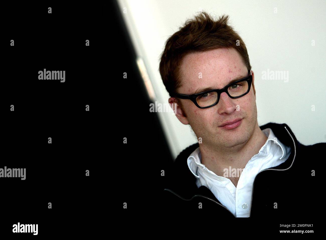 Le réalisateur danois Nicolas Winding Refn. Né en 1971, les films incluent 'Pusher' (1996) et 'Bleeder' (1999). Maintenant, il sort avec son nouveau film 'Fear X'. Banque D'Images