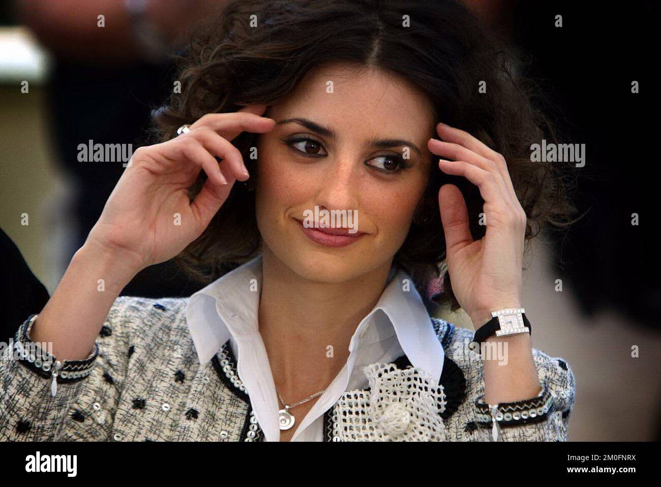 L'actrice espagnole Penelope Cruz au 51e Festival de Cannes. Banque D'Images