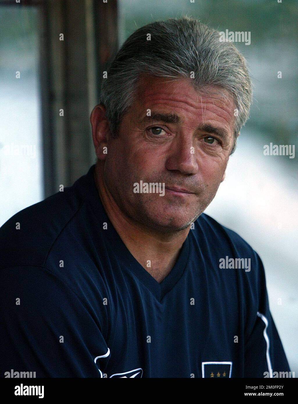 Kevin Keegan, manager de Manchester City. Manchester City perd 1-0 contre Odense lors d'un match amical de pré-saison. Odense a terminé quatrième du ligaen SAS danois la saison dernière. Banque D'Images