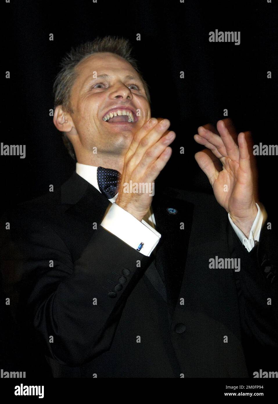 L'acteur Viggo Mortensen assiste à la première danoise de Lord of the Rings: Return of the King. Banque D'Images