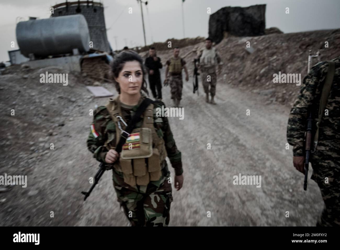 Le Danois Joanna Palani a quitté le Danemark en novembre 2014 pour lutter contre l'État islamique en Irak et en Syrie. (Photo : Asger Ladefoged / Scanpix 2018) Banque D'Images