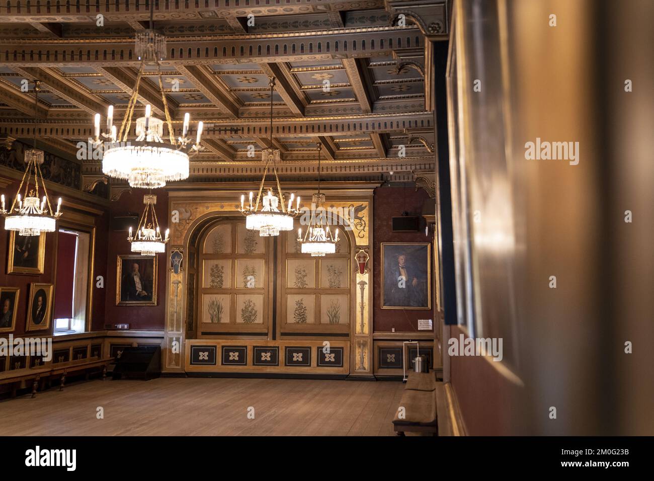 Herlufsholm School and Estate, mercredi 19 mai 2021. En août, l'enfant aîné du couple du Prince héritier, le Prince Christian, commencera ses études secondaires à l'école d'embarquement de Herlufsholm à Næstved. L'école Herlufsholm a été fondée sur 23 mai en 1565. (Photo: Mads Claus Rasmussen / Ritzau Scanpix) Banque D'Images