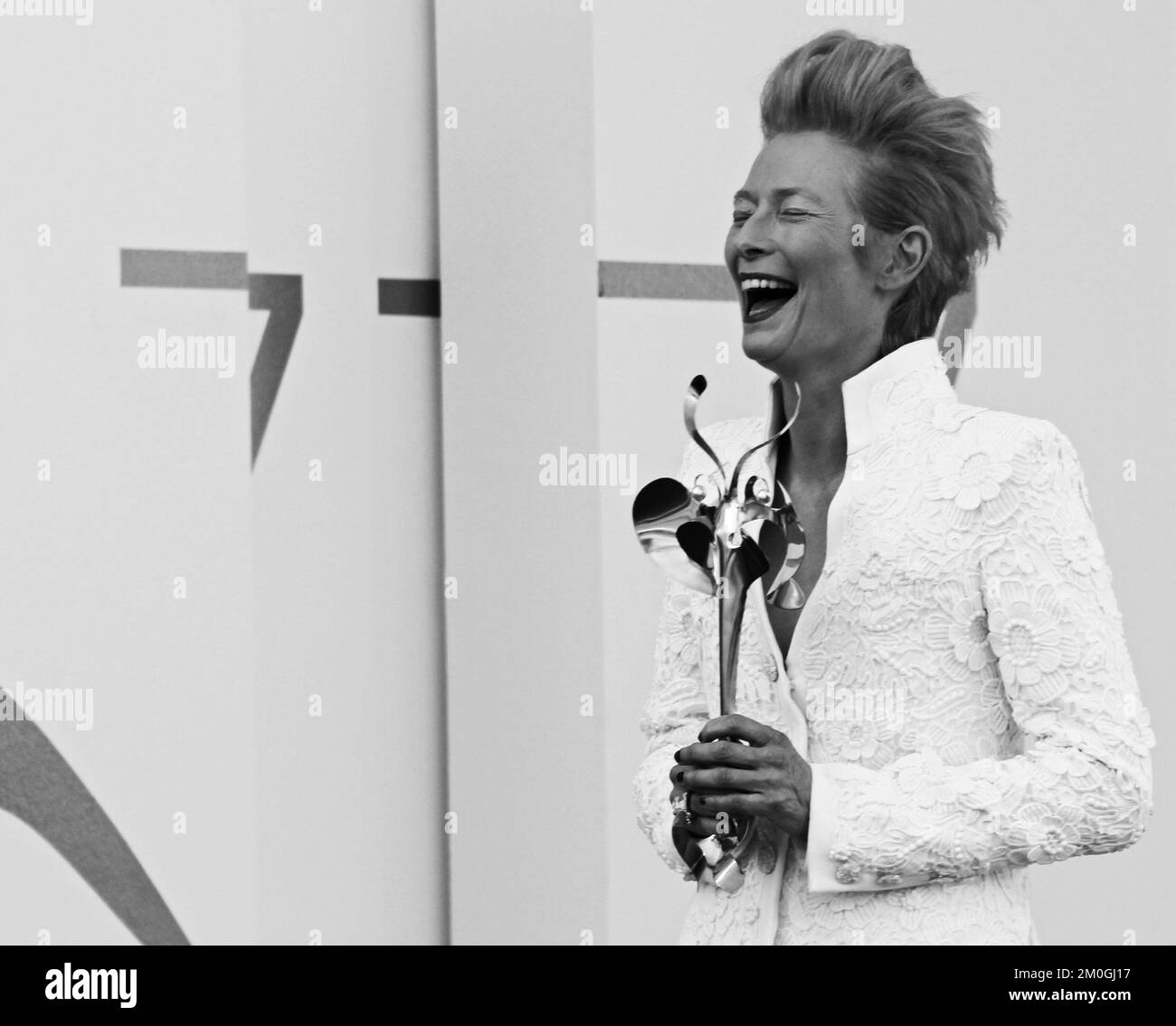 Tilda Swinton Venezia 3 settembre 2020 Banque D'Images