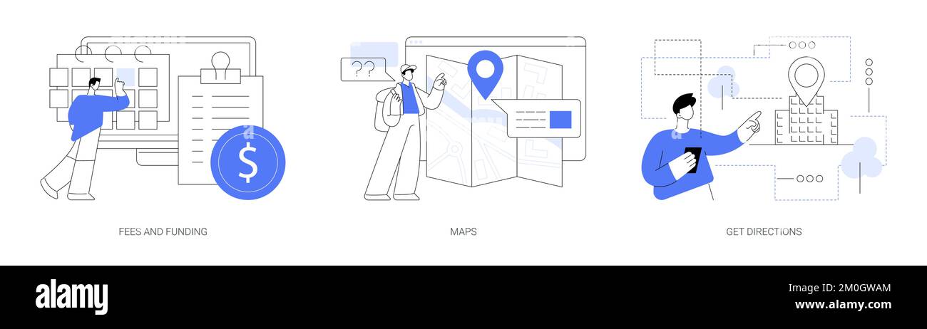Informations sur la page de l'entreprise - illustrations vectorielles abstraites. Illustration de Vecteur