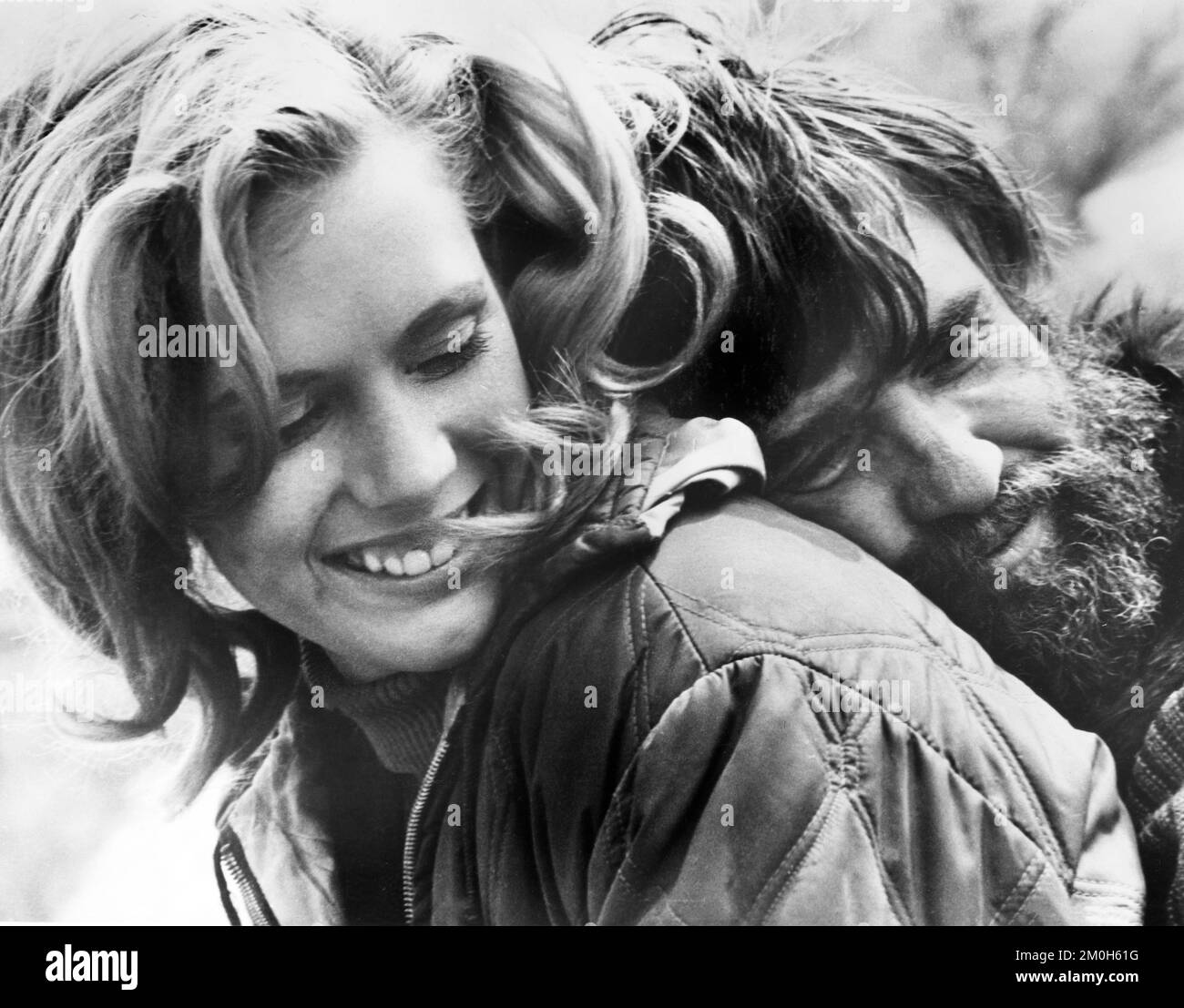 Mimsy Farmer, sur le tournage du film, « les anges du mal », alias « le drapeau à damier », American International Pictures, 1967 Banque D'Images