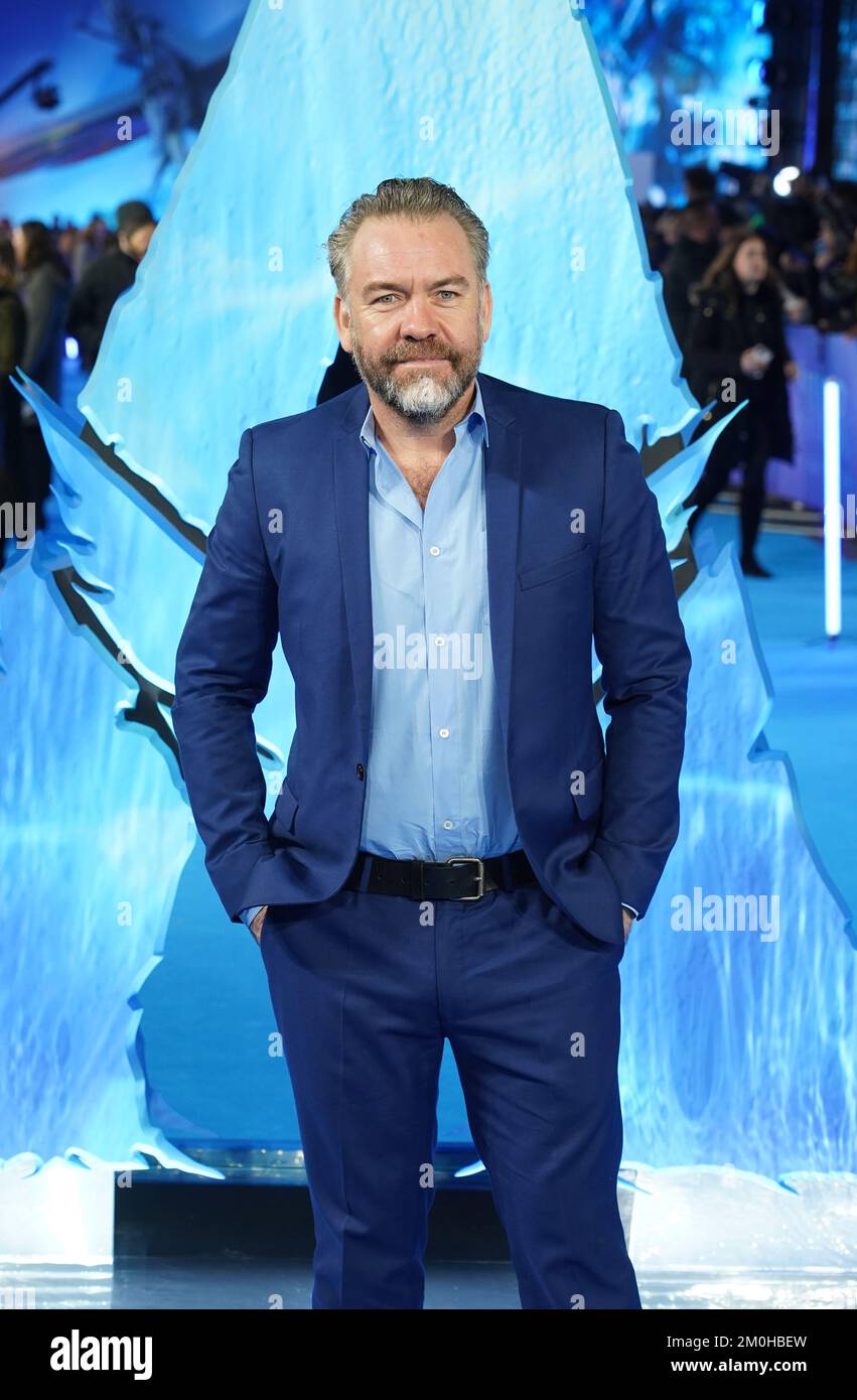 Brendan Cowell arrive pour la première mondiale d'Avatar: The Way of Water, à l'Odeon Luxe à Leicester Square, Londres. Date de la photo: Mardi 6 décembre 2022. Banque D'Images