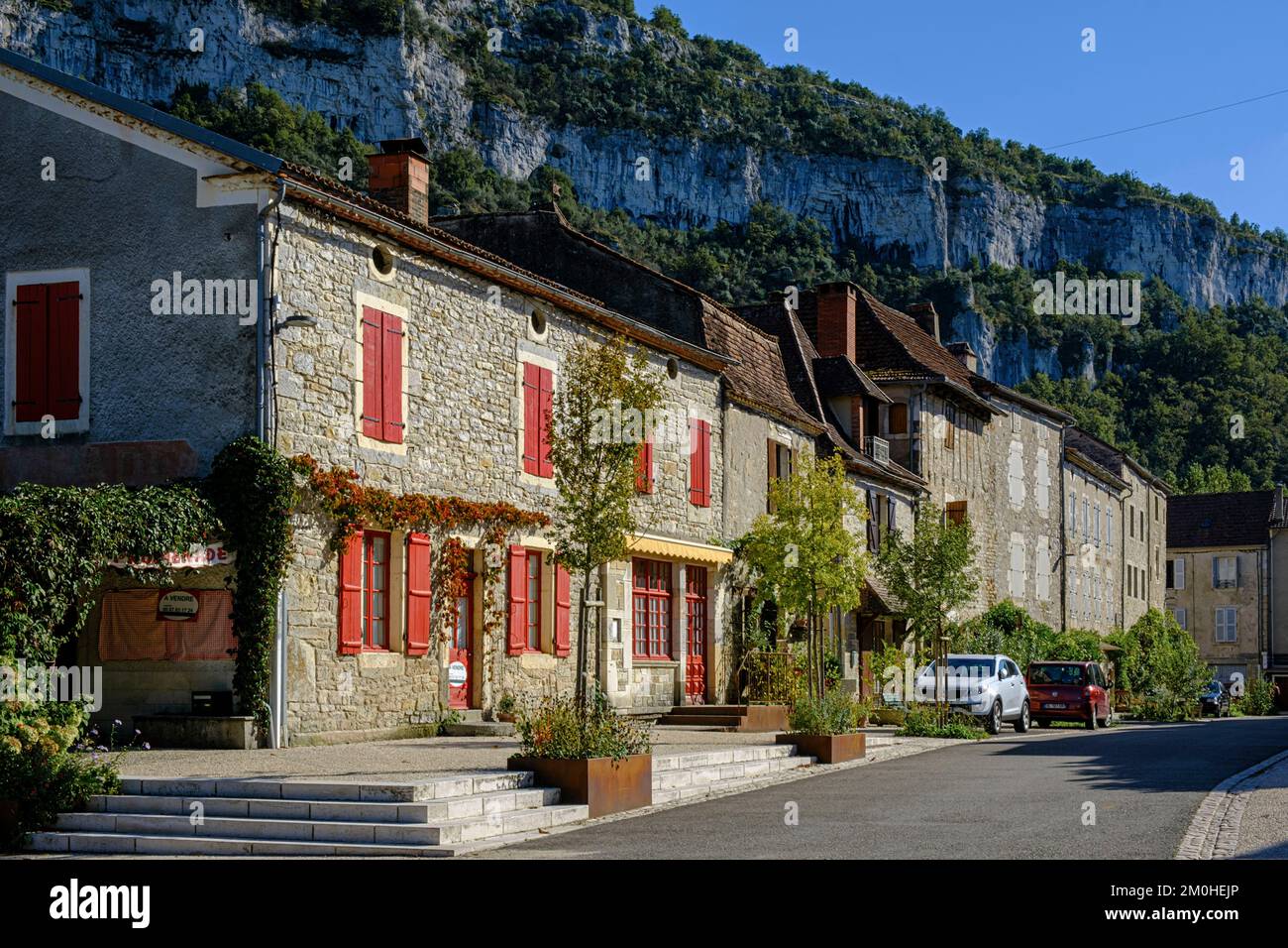 France, Lot, Quercy, Marcilhac-sur-Cele Banque D'Images