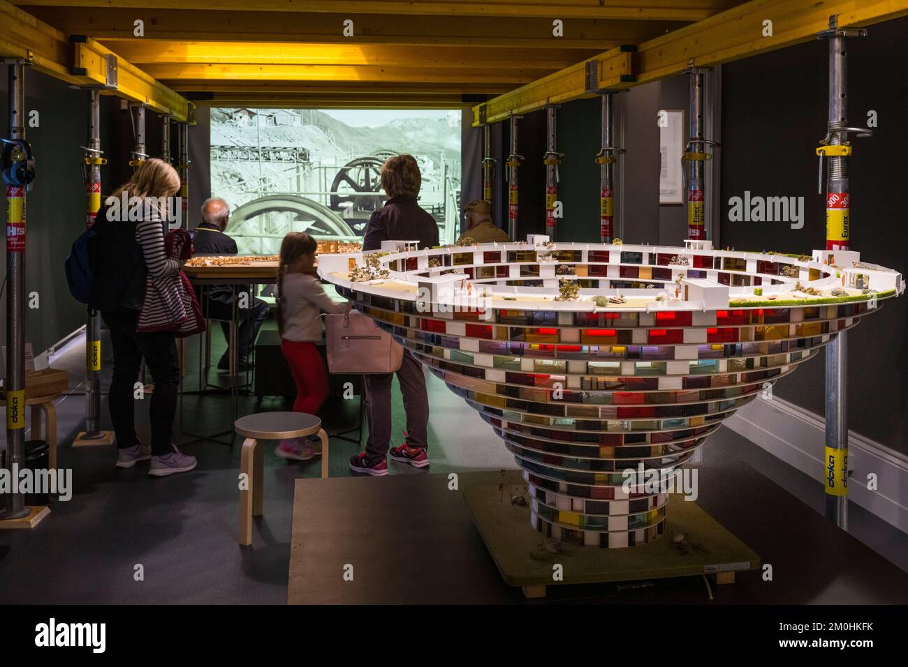 Suisse, Bâle, Musée suisse de l'architecture (Schweizerisches Architekturmuseum (S AM) Banque D'Images