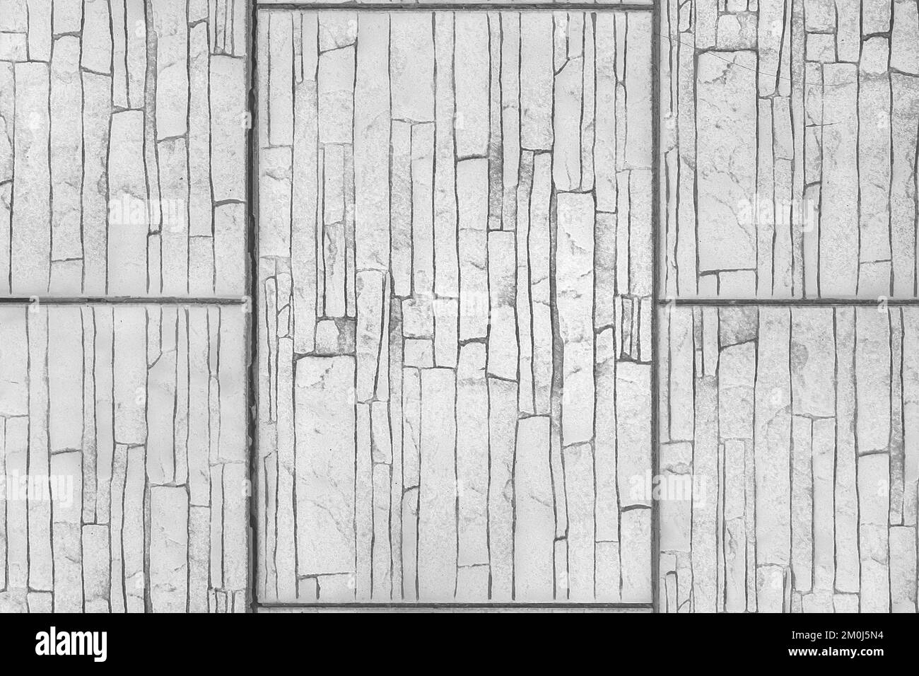 Blocs de briques avec motif abstrait carreaux de pierre lumière mur texture arrière-plan. Banque D'Images