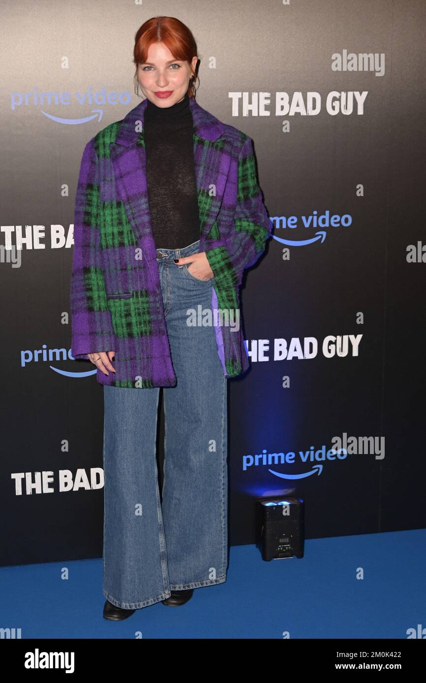 Rome, Italie. 06th décembre 2022. Anastasia Doga assiste au tapis blu du film Prime Video « The Bad Guy » au cinéma Barberini. Crédit : SOPA Images Limited/Alamy Live News Banque D'Images