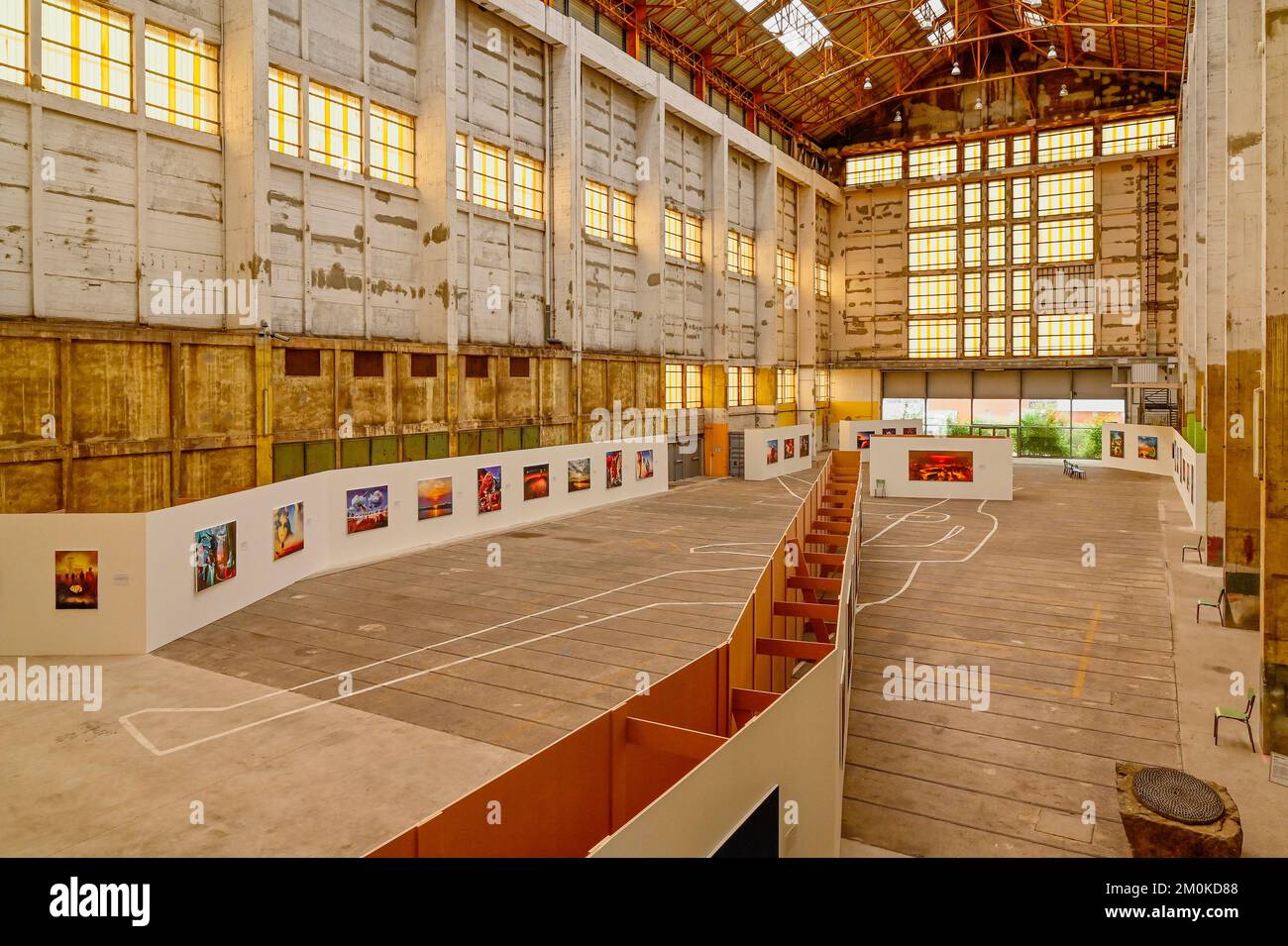 Le FRAC (Fonds régional d'art contemporain) Grand large à Dunkerque, dans le nord de la France Banque D'Images