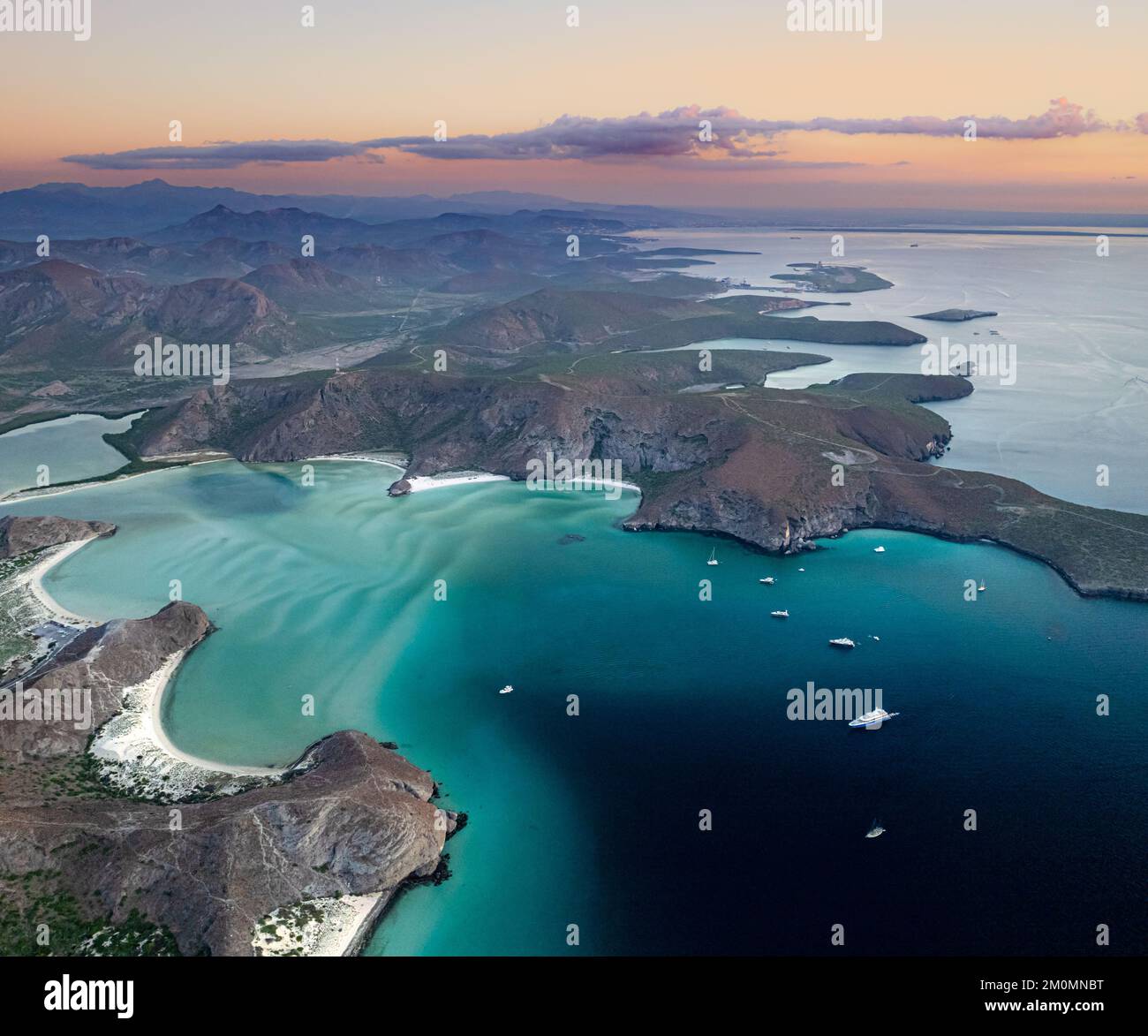 Playa Balandra, la Paz, Baja California sur, Mexique Banque D'Images