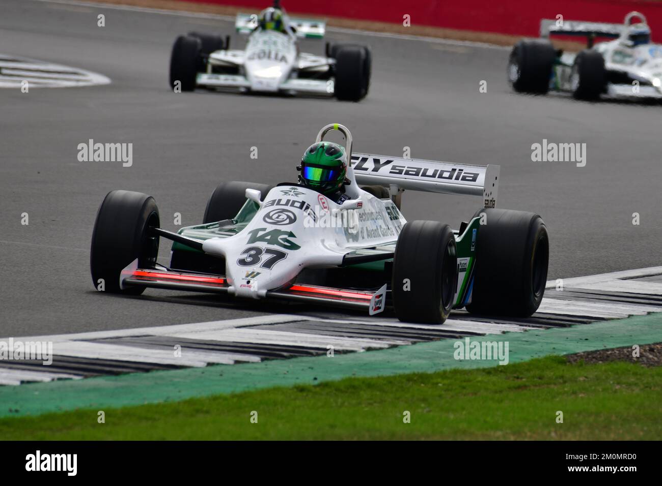 Christophe d'ansembourg, Williams FW07C, Frank Williams Memorial Trophée for Masters Racing Legends, deux courses de vingt minutes le week-end pour 1970» Banque D'Images