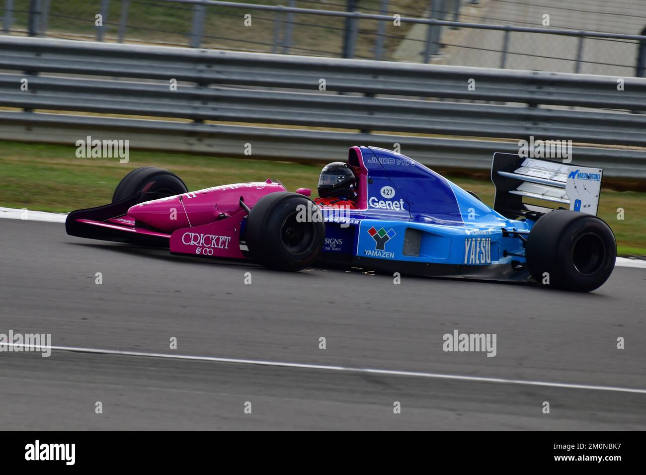 Michael Fitzgerald, Brabham BT60Y, Ignition GP 90's F1, essais de démonstration de F1 voitures de 1989 à 1999, un temps avant la suralimentation, propulsée par hig Banque D'Images