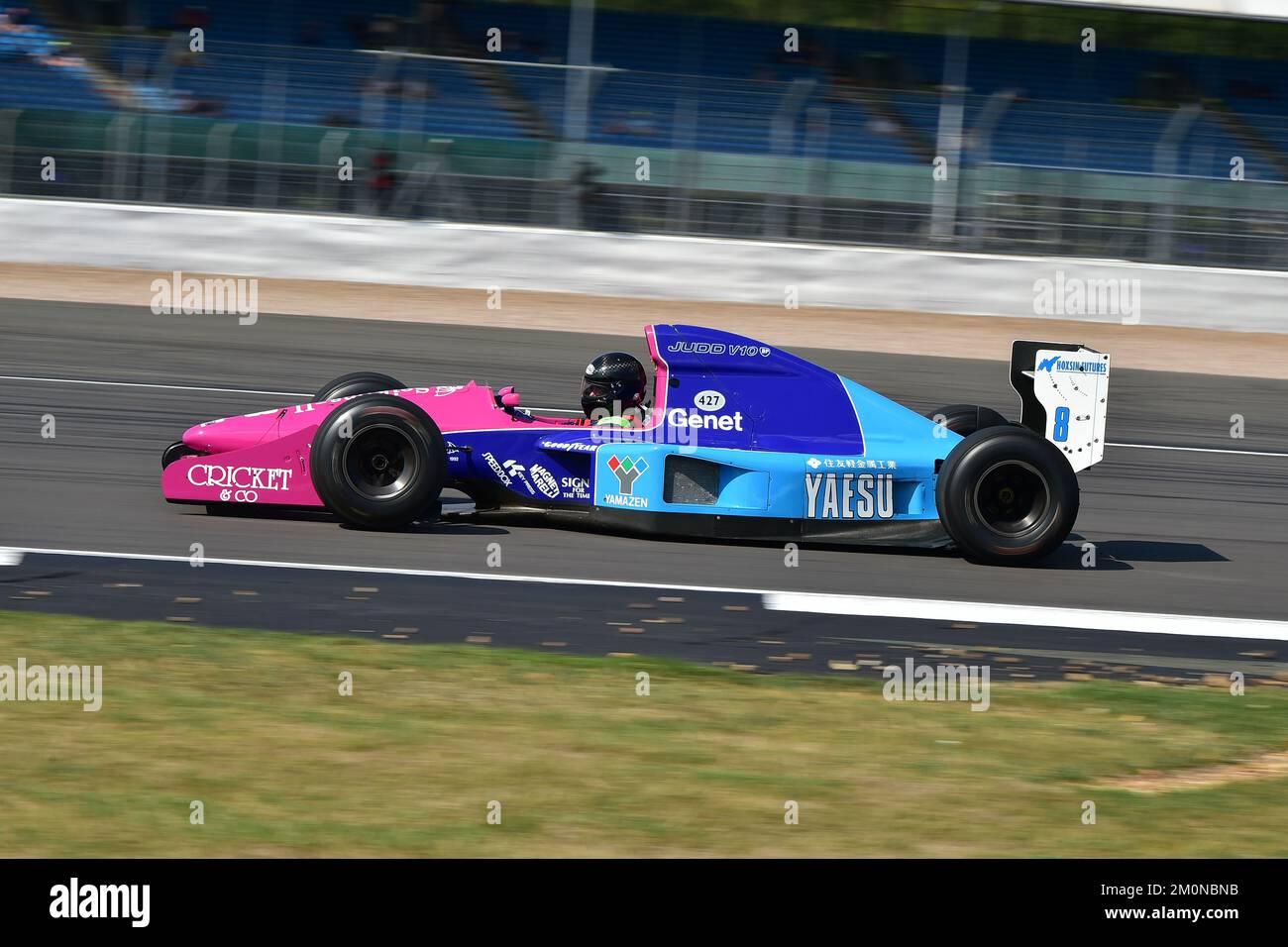Michael Fitzgerald, Brabham BT60Y, Ignition GP 90's F1, essais de démonstration de F1 voitures de 1989 à 1999, un temps avant la suralimentation, propulsée par hig Banque D'Images
