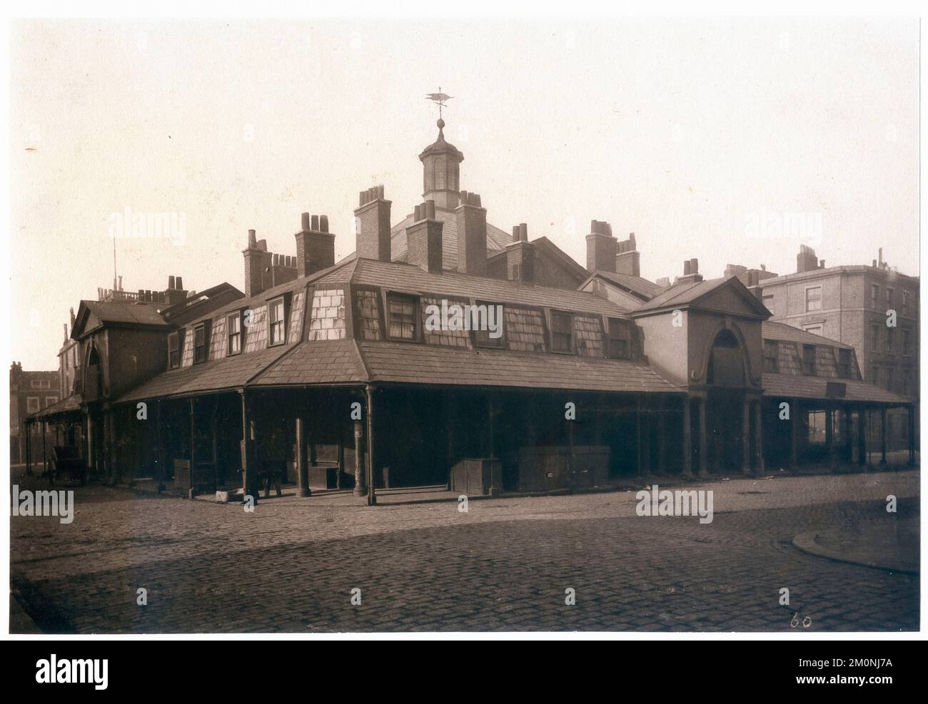 Marché d'Oxford, vers 1880. Photographie de Henry Dixon (1820 - 1893) Banque D'Images