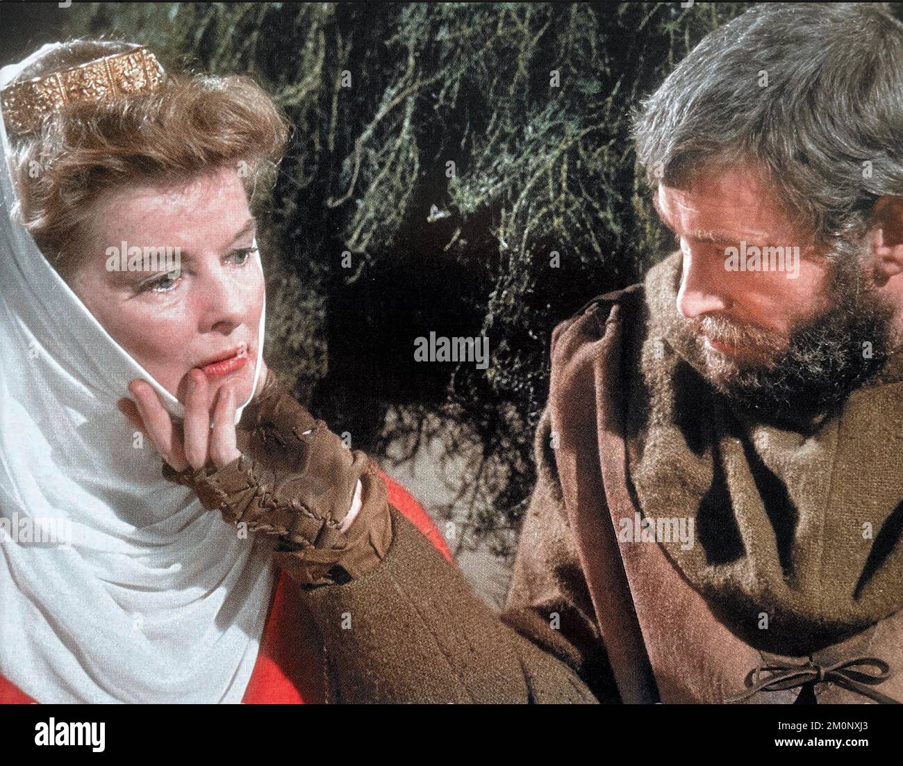 LE LION EN HIVER 1968 L'AMBASSADE D'AVCO Images film avec Peter O'Toole comme Henry II et Katharine Hepburn comme son épouse séparée Eleanor d'Acquitaine Banque D'Images