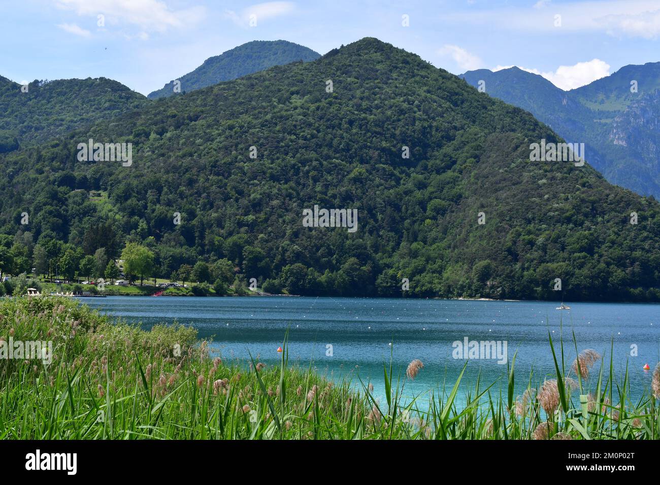 Lago di Ledro Banque D'Images