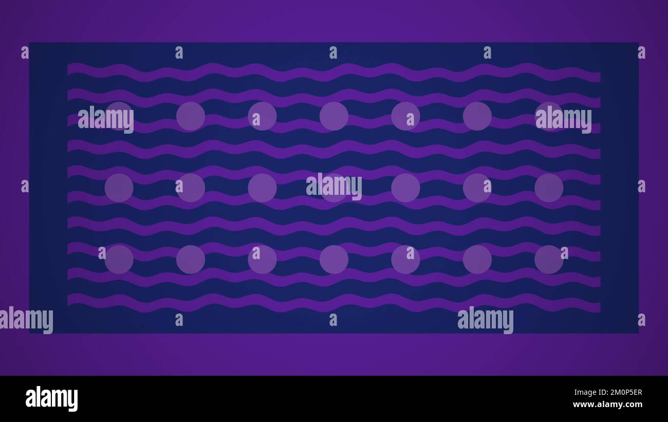 Abstrait ondulé fluo couleurs fond de style 80-s. Banque D'Images