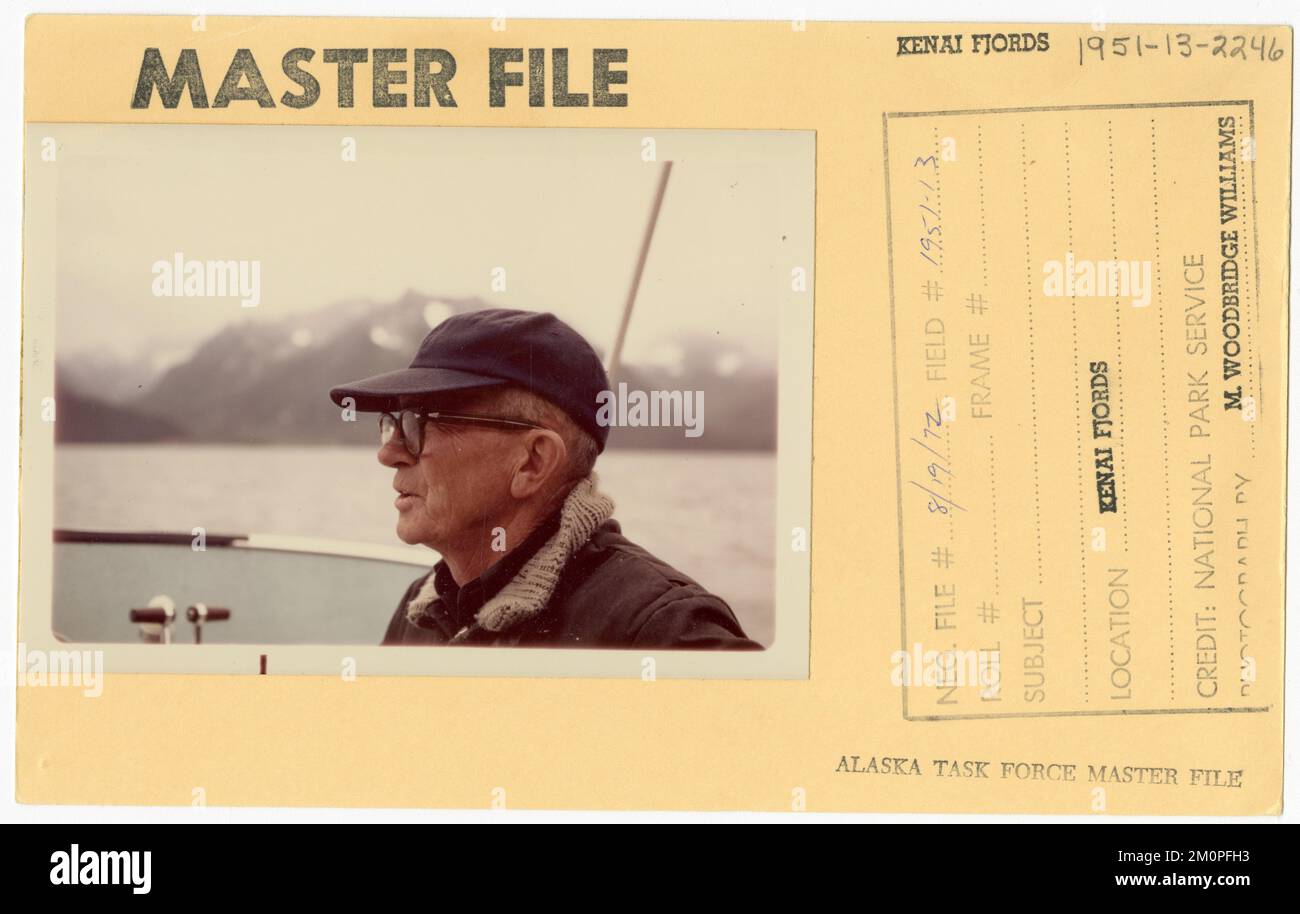 Kenai Fjords. Photographies du Groupe de travail de l'Alaska Banque D'Images